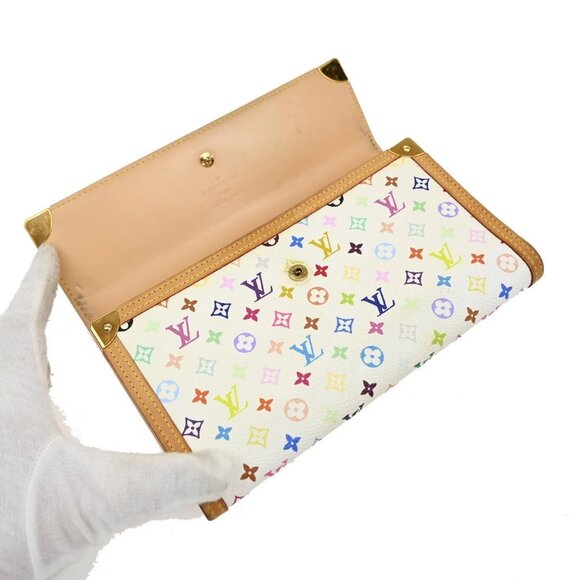 LOUIS VUITTON International Long Trifold Wallet Monogram Multi WE M92659 84EF340 - Picture 7 of 16
